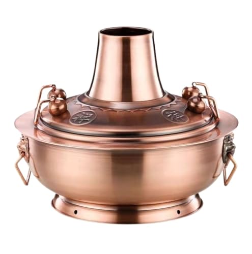 Olla para hot pot estilo chino acero inoxidable 30cm miniatura 1