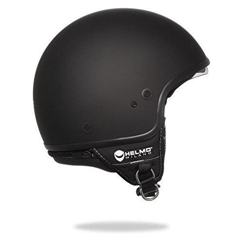 Helmo puro Casco Moto Jet Nero Opaco L 58 cm - L