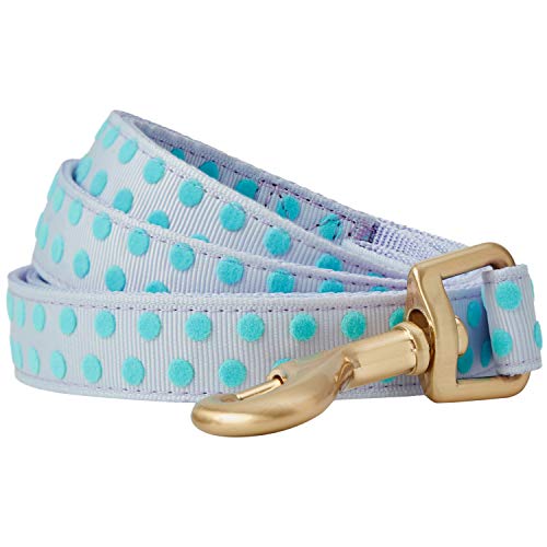 Blueberry Pet Valentine Velvety Polka Dot Flocking Dog Lead in Pastel Purple, 150 cm x 1.5cm, Small, Leads for Dogsの商品画像（Amazon）