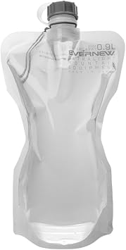 EVERNEW EBY667 Water Carry 30.4 fl oz 900 ml Gray