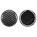 X AUTOHAUX 4pcs 60mm 61mm Wheel Center Hub Caps Hubcaps Covers Universal Rims Hub Cap Parts for Car Black
