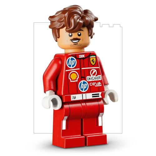 Image of LEGO Editions Scuderia Ferrari HP Charles Leclerc Helmet - F1 Merch - Display Set - 43014