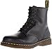 Dr. Martens 1460 - Botas Militares de Mujer, Negro (Black Smooth Leather), 39 EU