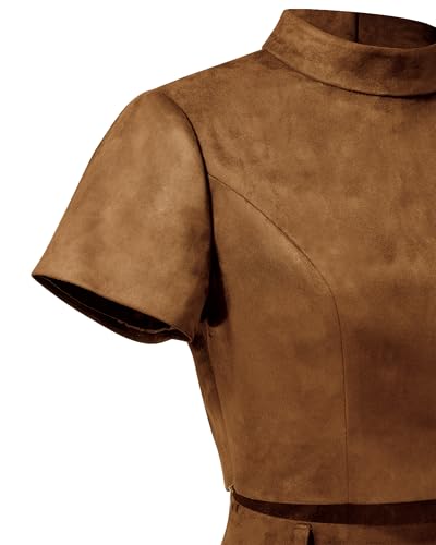 Image of JW PEI Women's Grace Faux Suede Crop Top and Mini Skirt Set