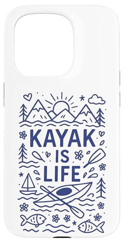 Kayak Canoes-Boat Kayaking, JbN tBbVO JbN V[JbN ނ JbN X}zP[X iPhone 15 Pro p