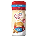 leche en polvo maquina cafe Sin lactosa Coffee Mate Sin grasas, 453 g.