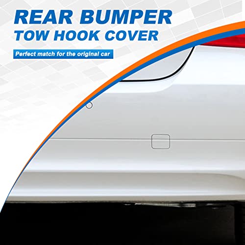Czshiyue Rear Bumper Tow Hook Cover Fit For Bmw 3 Series E90 E91 328I 335I 2009 2010 2011 Towing Eye Cap 51127202673 (Unpainted, Right Passenger Side) Xinpinsai #TOP1