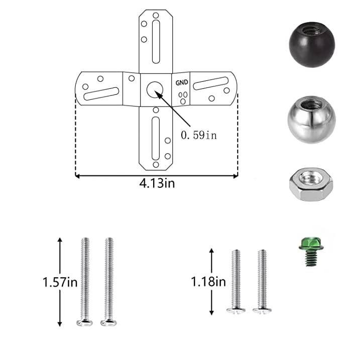 Octagon Rework Electrical Box - with Brackets, 1-1/2