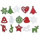 △Colores navideños clásicos: los botones artesanales de madera están diseñados en colores navideños que incluyen rojo, verde y blanco, ideales para la próxima Navidad, el accesorio perfecto para disfraces navideños y material de decoración de bricolaje.