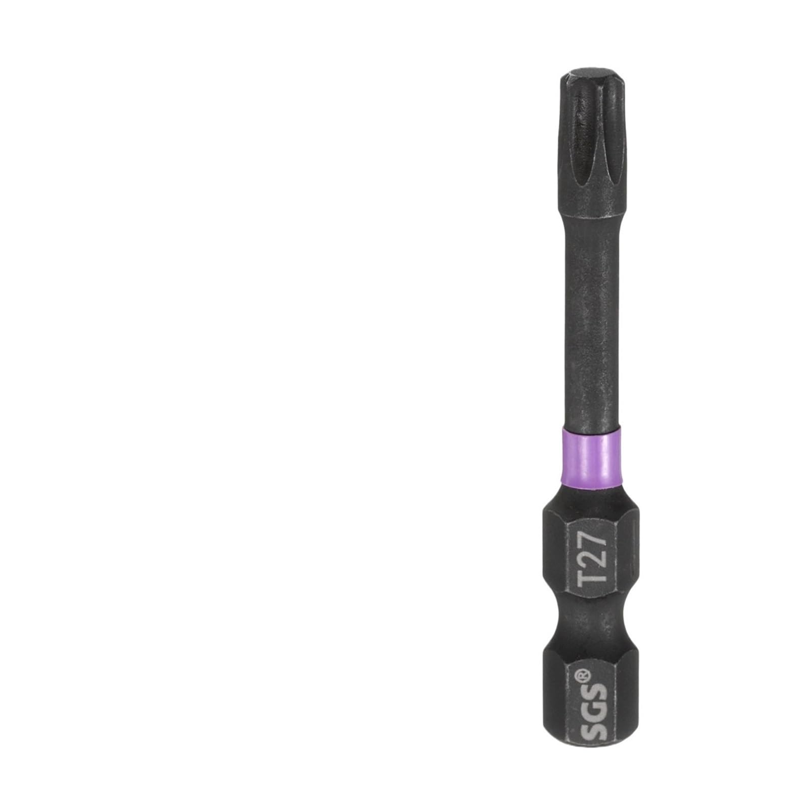 1/2/5 szt. T7-T50 Torx wkrętak udarowy 0,6 cm