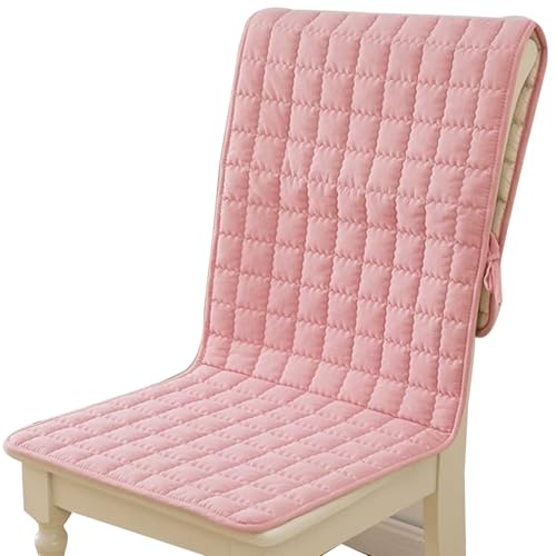 Hoowarm Cojines para Sillas con Respaldo Jardín Cojines de Asiento con Correas de Sujeción Suave Cómodo Cocina Cojín de Silla para Oficina, Jardín,Interior,Exterior(A3,50x140cm(19.6x55in))