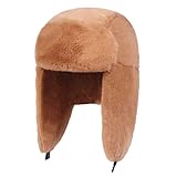 Photo Gallery bobobn cappello da trapper, berretto da sci, cappello invernale caldo cappello con paraorecchie fodera addensata sci sulla neve berretti in tinta unita antivento berretto bomber(camel) Photo Gallery bobobn cappello da trapper, berretto da sci, cappello invernale caldo cappello con paraorecchie fodera addensata sci sulla neve berretti in tinta unita antivento berretto bomber(camel)
