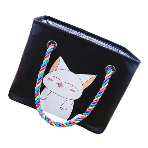 HAPINARY 1pieza Bolsa De Ducha De Gran Capacidad Cesta De Almacenaje para Baño y Viaje Organizador De Accesorios De Baño Bolsa De Aseo Portátil para Gimnasio y Natación Negro