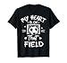 My Heart is on That Field Soccer Player Fan Mom Grandma Tee T-Shirt