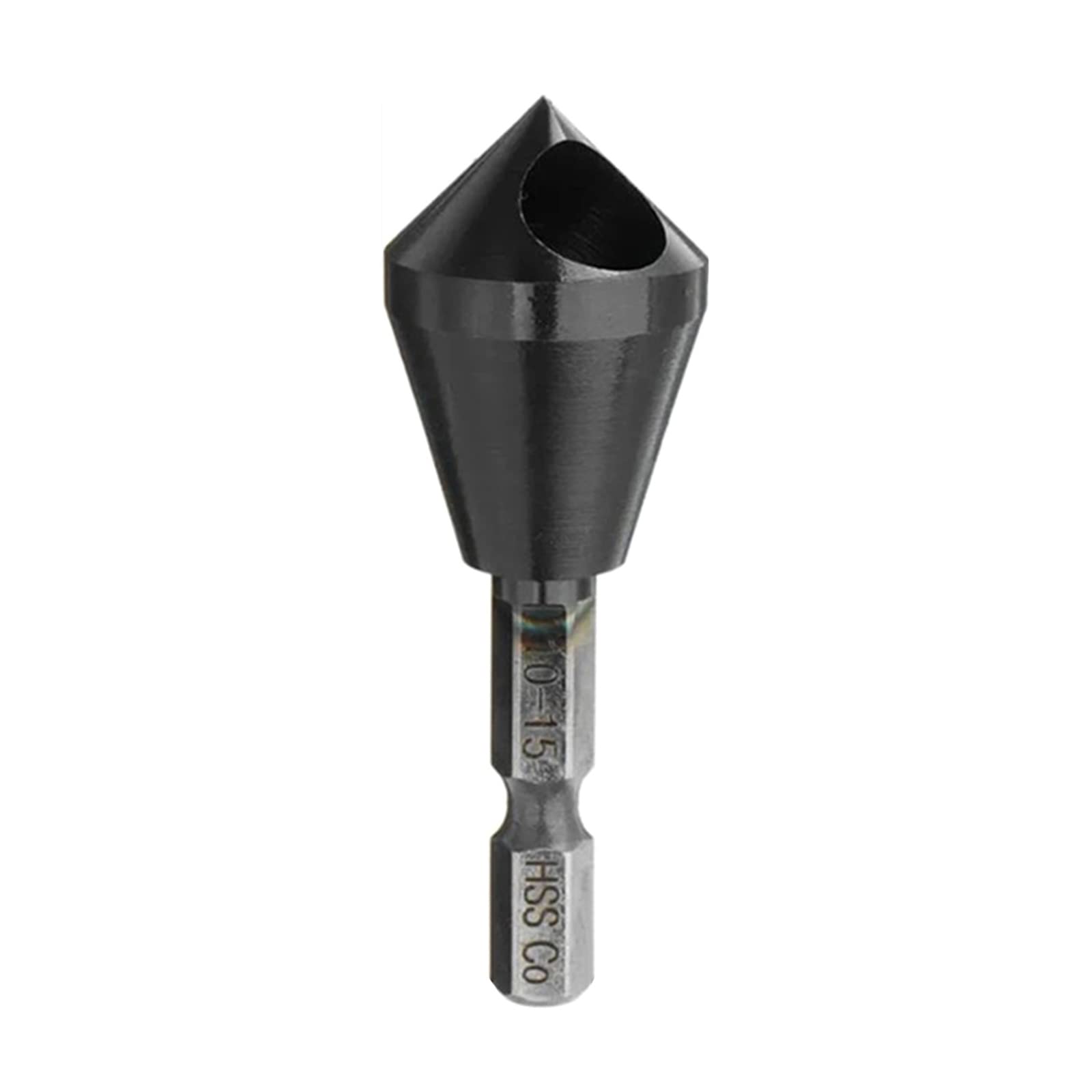 Alloy-Steel HRC89 TiAlN Countersink Deburring Chamfer Drill Bit 1-4mm/2-5mm/5-10mm/10-15mm Inner Hole HRC89 TiAlN Countersunk Head Drill Bit Countersunk Deburring Chamfering Bit