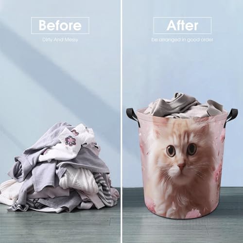 Panier à linge pliable et robuste gain de place pour couverture - 7