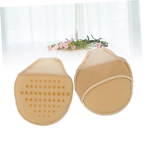 Medias plantillas suaves para tacones altos color caqui miniatura 4