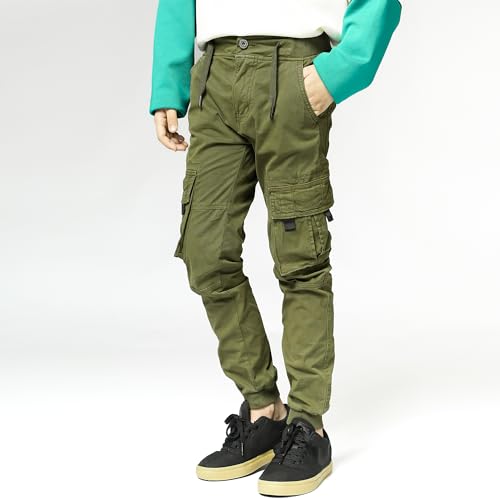 Kids Cargo Pants Multiple Pockets Boys Casual Trousers Jogging Pants Spring and Summer Tactical2