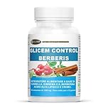 Hyper Glicem Control Berberis 60 Cpr - Integratori per Glicemia con Berberina, Gymnema, Cannella, Acido Alfa Lipoico e Cromo Picolinato - Metabolismo dei Carboidrati - Made in Italy