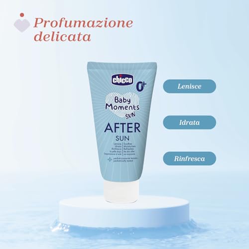 Chicco Baby Moments Sun After Sun Latte Doposole Per Neonati 0 M+ 150 Ml - 3