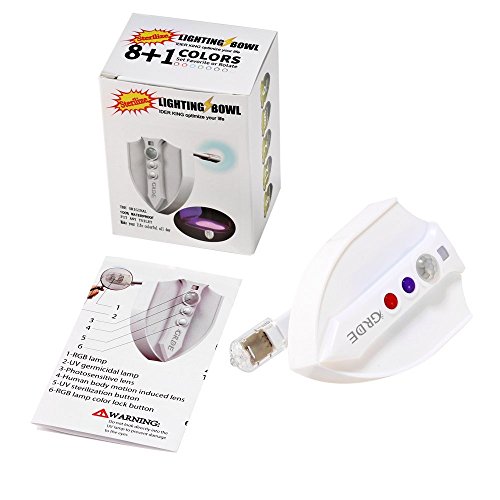 Toilet Light with UV Sterilizer Motion Activated LED Night Light