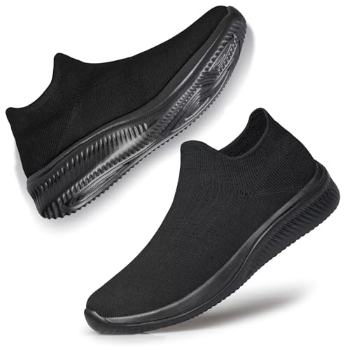 Image of vibdiv Pull-on Shoes Women Sock Sneakers Casual Lightweight Walking Jogging Yoga Indoor Outdoor Travel