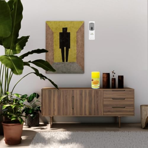 Image of Dolphy Automatic Air Freshener Refill, Room and Bathroom Freshener Spray Refill Perfume Dispenser - (Lemon - 300ml)