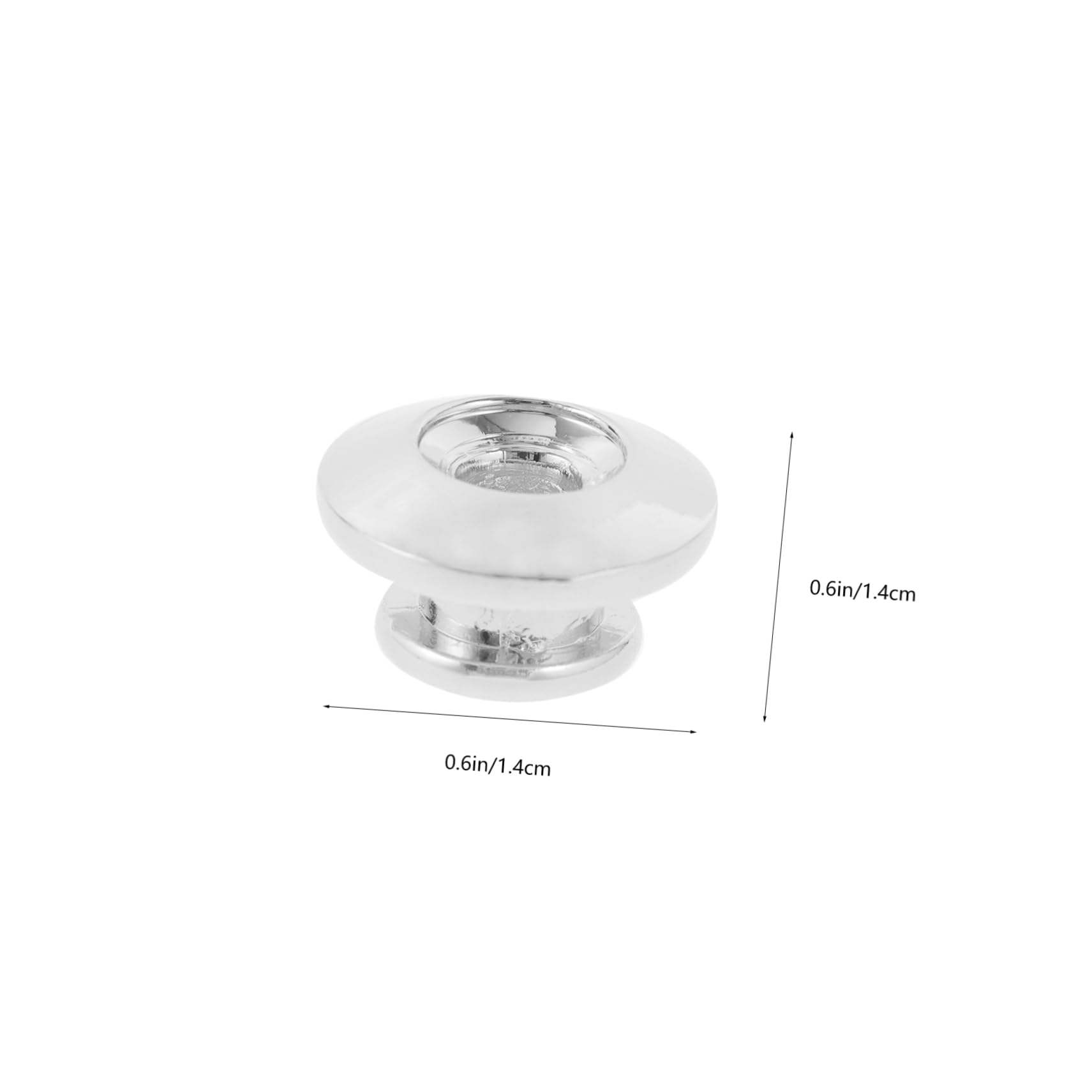 Milisten 1Set Replacement Guitar Strap Locks Metal Studs for Acoustic Electric Guitar Bass Ukulele Easy Installation Smooth Surface Secure Retainer System