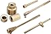 C.S. Unitec | Non-Sparking & Non-Magnetic Aluminum Bronze Socket Wrench Set |16pc 3/4 inch Drive Socket Set 1-5/16 to 2 inch,EX1540-KIT A