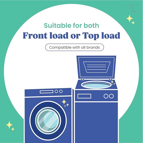 Image of Cleevo Washing Machine Cleaner & Descaler Powder - Pack of 3 | Removes Limescale, Odour & Residue | Non-Toxic, Phosphate-Free | Front & Top Load Safe
