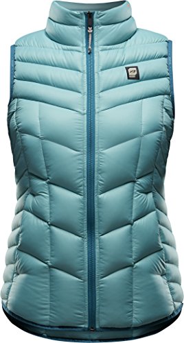 Orage Men's Link Vest Jacket, Cyan, Large