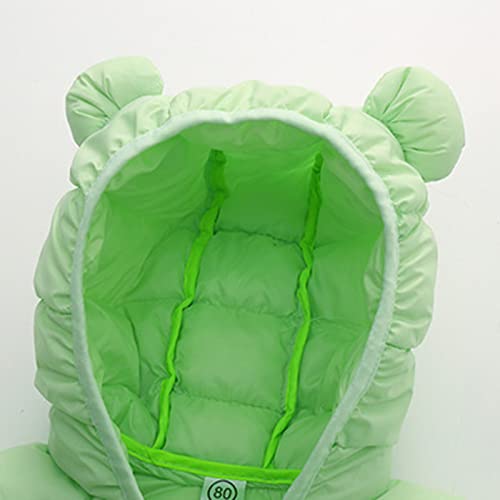 Thin Jackets for Boys Girls Winter Windproof Warm Love Print Coats Bear Ears Hooded Padded Jacket Outwear Boys3