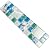 Hominter Tile Sample 3 x 12 Inches: Blue and White Glass Backsplash Tiles, Resin Shell Tile Beach Style House, Perfect for Kitchen Backsplashes and Bathroom Walls and Shower Accents GC370