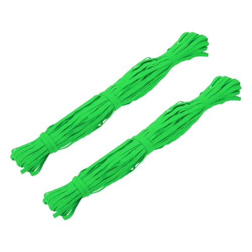 Bande élastique verte pour créer des bandeaux cheveux et personnaliser vos travaux manuels