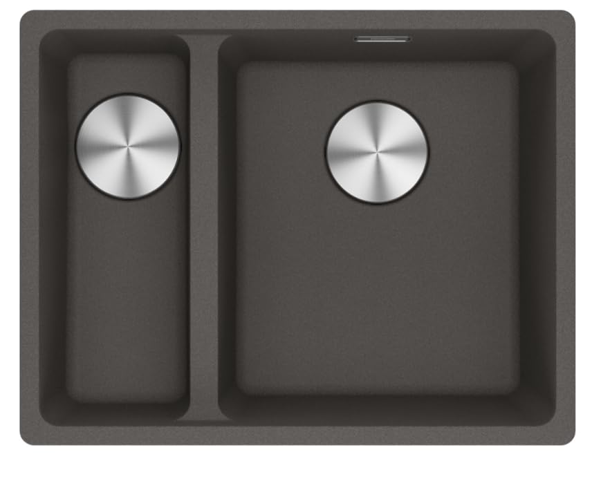 Franke Maris MRG 160-34-15 Fragranite 125.0714.607 - Fregadero de color gris oscuro