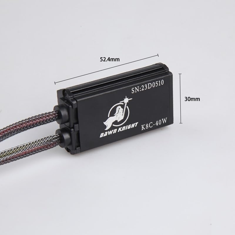 K8C 40W K7C Led H7 H4 H11 bombilla de faro Led 3 luces Led de tubo de cobre for coche H1 HB3 9005 HB4 9006(Warm white,9006/HB4)