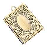 Esthétique sophistiquée : le design sculpté d'inspiration européenne du médaillon en forme de livre met en valeur votre décor, reflétant votre goût raffiné, médaillon pour, médaillons de bricolage