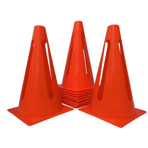 World Sport Set of 15 Collapsible Nine Inch Cones