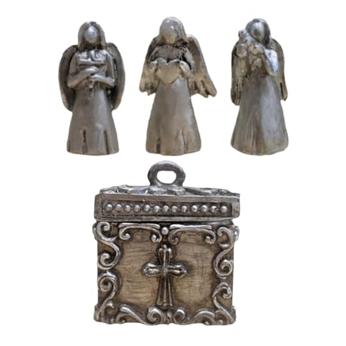 Confezione elegante: il set arriva pronto per donato, ideale per amici o familiari durante festività cristiane o eventi speciali, offrendo una combinazione di valore decorativo e significato emotivo