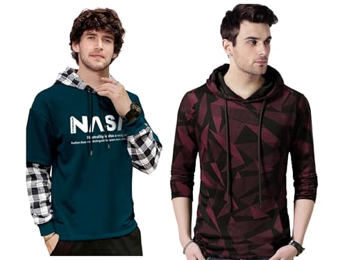 Image of Noble Monk Mens Cotton Blend Regular Fit T-Shirt