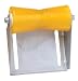 Tie Down 86282 Amber 12" Keel Roller with Panel Bracket Assembly
