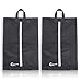 Produktbild MOTUNE® 2er Schuhtaschen Set - Wasserabweisende und reissfeste Schuhbeutel für Reisen oder Gepäck - extra breite Reisebeutel/Reisetasche für Schuhe 45 x 30 cm
