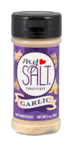 MySALT Garlic – Sodium-Free Garlic Salt with The Classic Savory Flavor 3oz