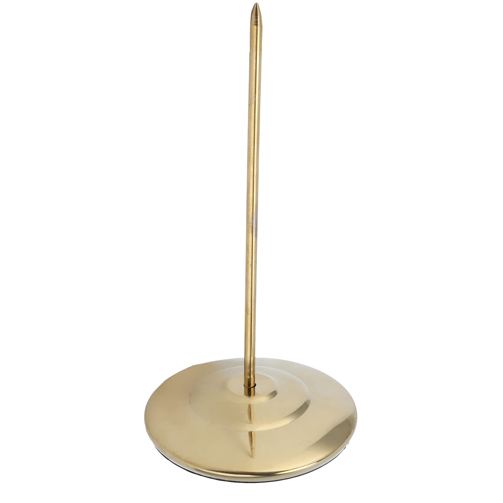 Receipt Spike, Resistant Ticket Holder Safe Non-Slip Anti-Skid for Restaurants Bars, Kitchens, Offices(Golden Glossy