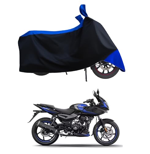 RS ENGLAND All Weather Protection Two Wheeler Bike Cover for 2026 Bajaj Pulsar 220 F - 220F Bike Cover with Anti Dust and Water-Resistant | Scratch...