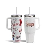 The Memory Company Officially Licensed 2-Pack Game Day Tumblers Team Spirit/Bling, University of Nebraska, Lincoln