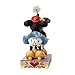 Enesco Disney Traditions Collection by Jim Shore Mickey and Minnie Mouse Kissing Figurine- Resin Hand Crafted Painted Collectible Disney Figurines Decorative Home Decor Statue, 6.5 Inch