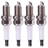 Svyoroo 4X Spark Plug 22401-FU412 22401FU412 Compatible with Nissan Engine K15 K21 K25 Forklift L02
