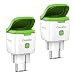 Produktbild GreenSun Smart Steckdose Wlan Steckdose Zeitschaltuhr Steckdose Stromzähler für Steckdose Alexa Steckdose Smarte Steckdose Wlan Steckdose Outdoor IP44 Wasserfest, VeSync APP, 2 Pack