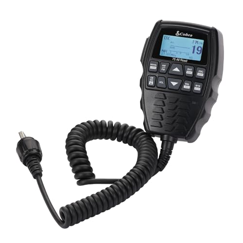 Image of Cobra 75 All Road CB Radio Wireless Microphone with Bluetooth Connectivity - AM /FM, Waterproof, Pack of 1
